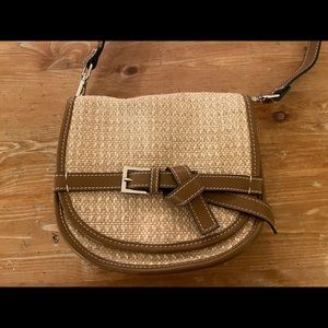NWOT J Jill cute straw purse